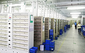 PG电子车间一角