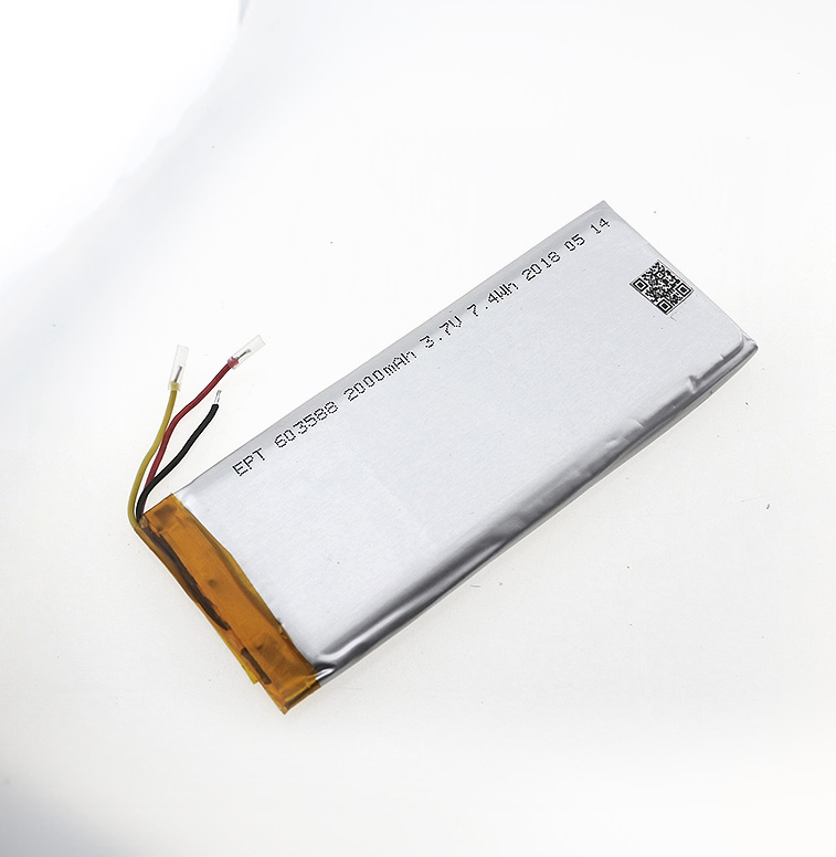 3.7V 2000mAh照明灯具高温灯具聚合物锂电池 3.7V 2000mAh照明灯具高温灯具聚合物锂电池