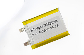 3.7V 914256 2600mAh 可穿戴设备低温聚合物锂电池 3.7V 914256 2600mAh 可穿戴设备低温聚合物锂电池